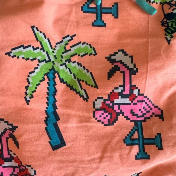 Party Pants Pink Mingo Swim Shorts Size M - Picture 3 of 8